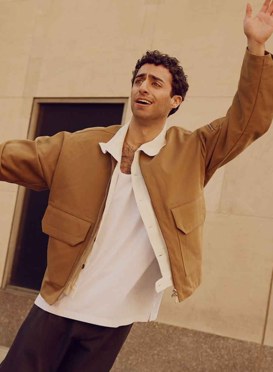 Harpoon Emil Wakim Inspired Brown Cotton Fabric Cotton Jacket