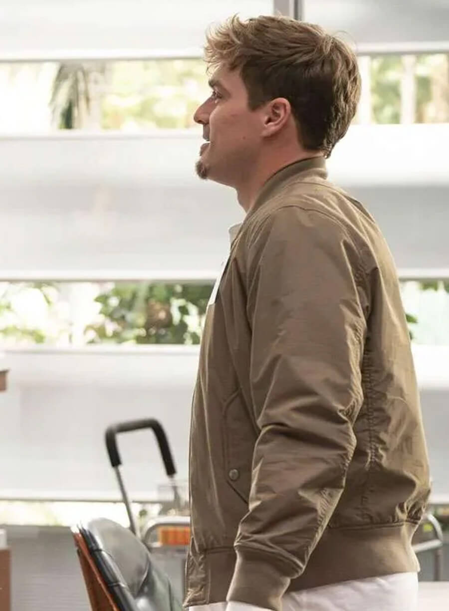 Harpoon Kik� Hern�ndez Inspired Brown Bomber Jacket - The Rookie S07 Style