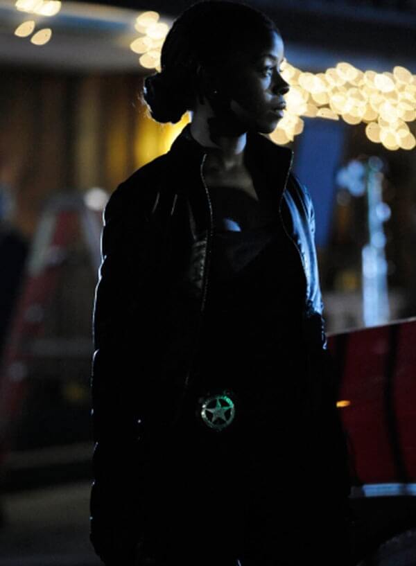 Harpoon Rachel Brooks Inspired Black Leather Jacket - Justified Style