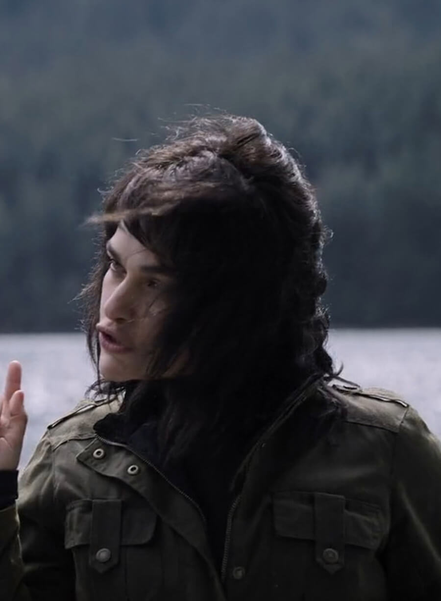 Harpoon Ellen Inspired Green Leather Jacket - The Night Agent S01 Style