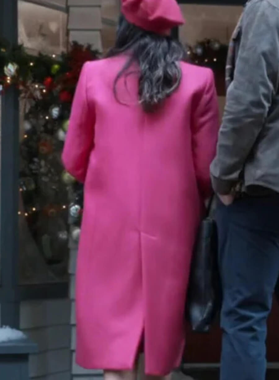 Harpoon Evie Lane Inspired Pink Coat - A Reason For The Season 2024 Style