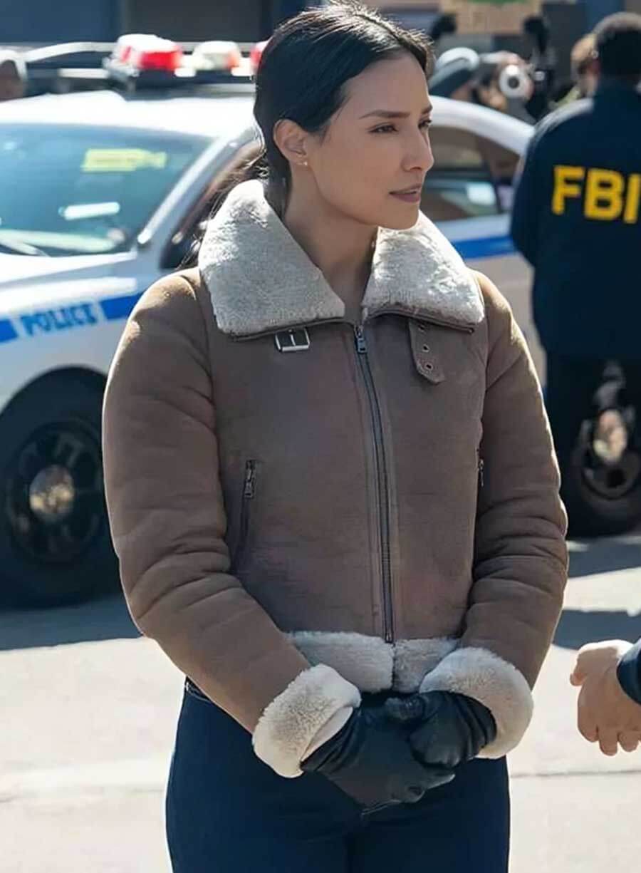 Harpoon Dani Rhodes Inspired Brown Suede Leather Leather Jacket - FBI S07 Tv Series Style