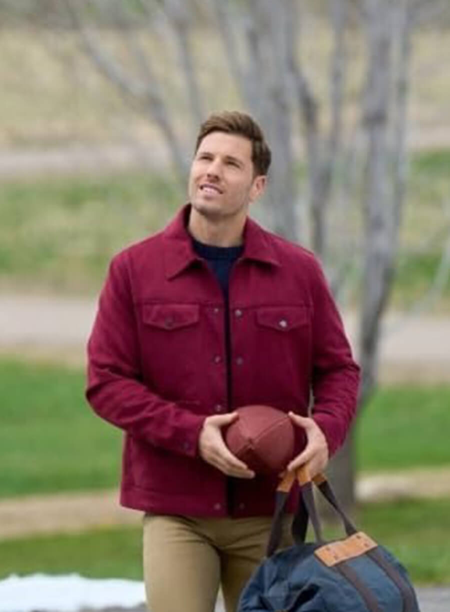 Harpoon Gage Robinson Inspired Brown Leather Jacket - Finding Mr. Christmas Style