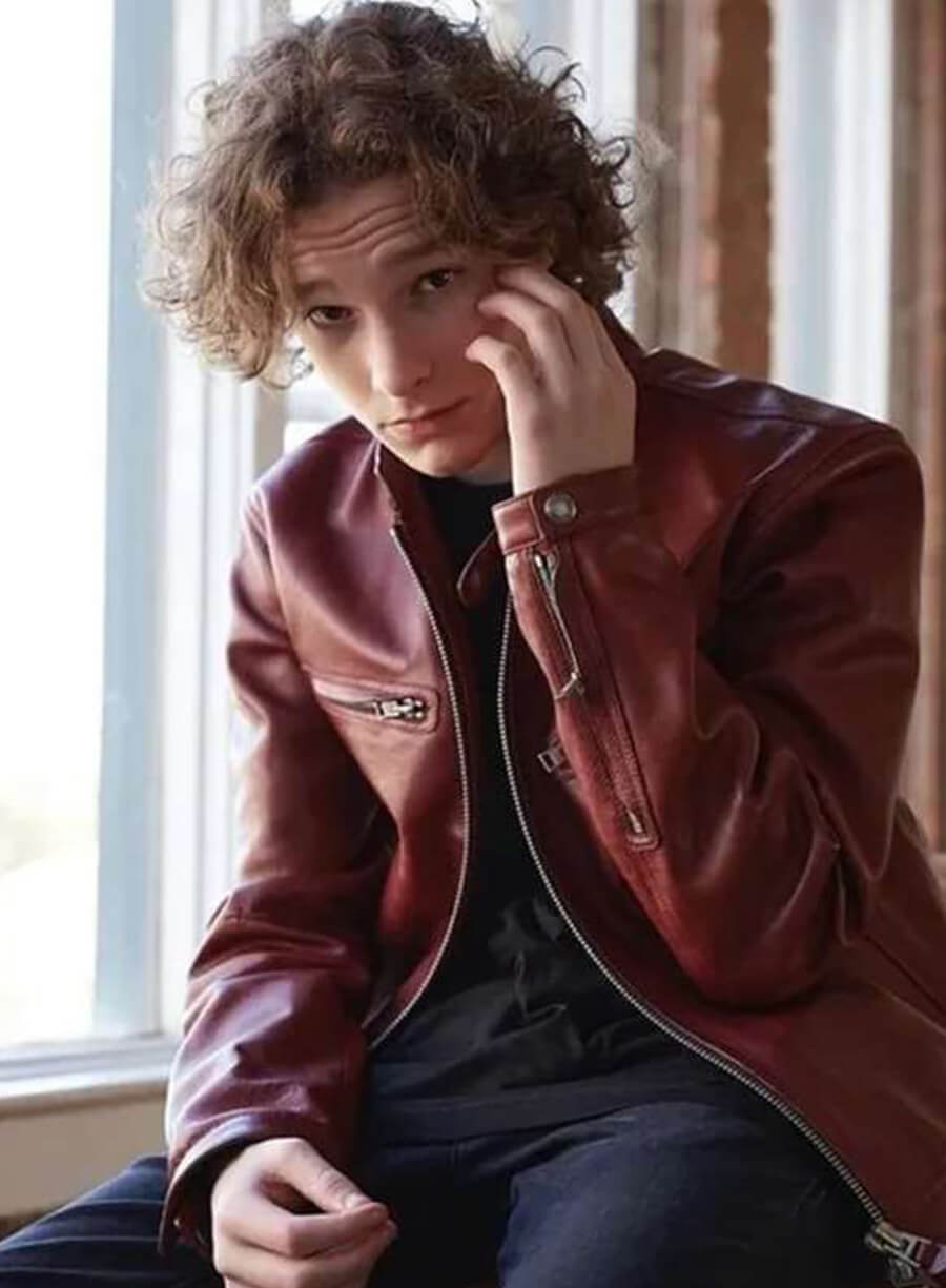 Harpoon Finney Inspired Red Leather Jacket - The Black Phone 2 Style