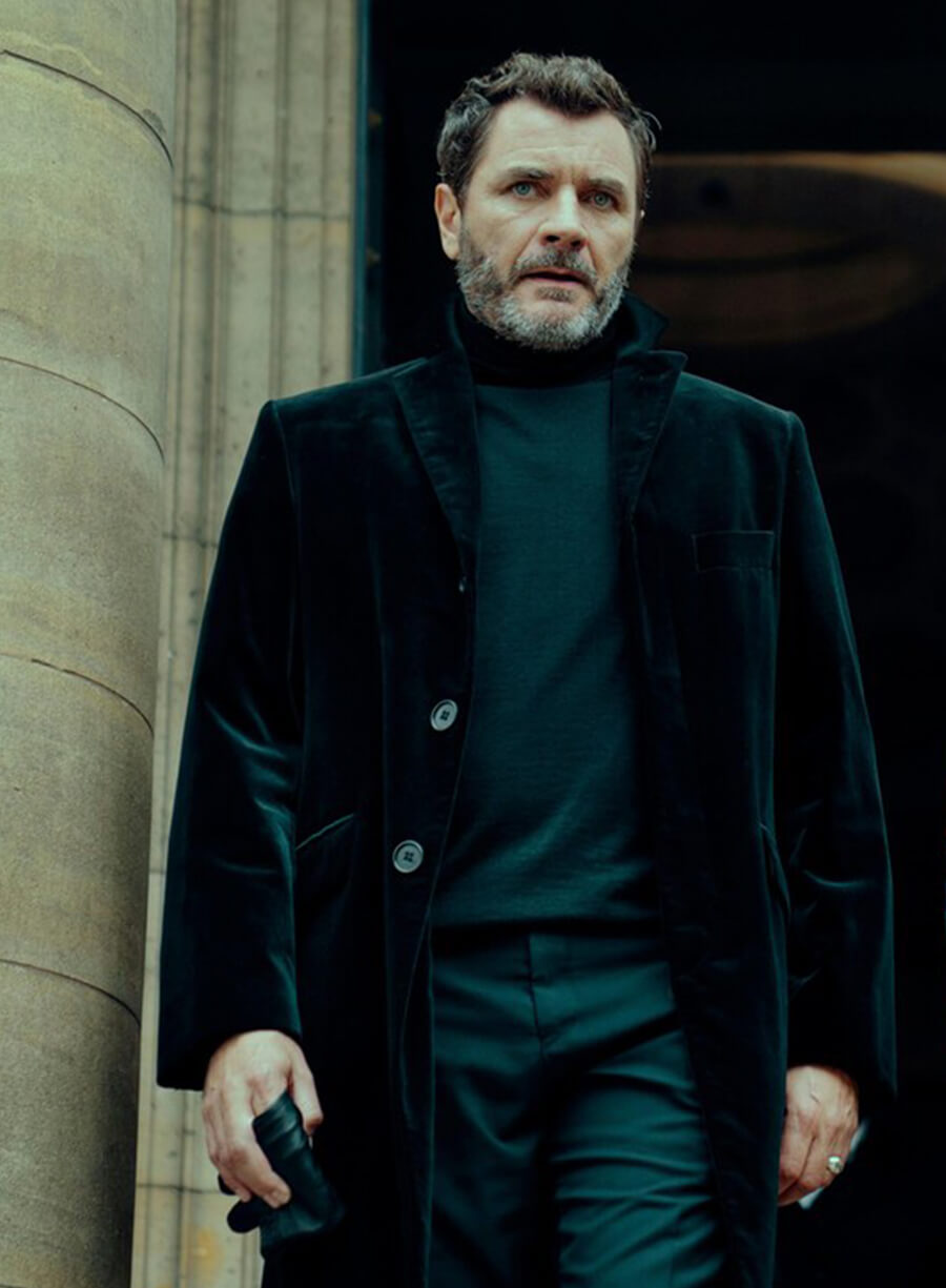 Harpoon Parques Inspired Black Coat - Furies 2024 S01 Style