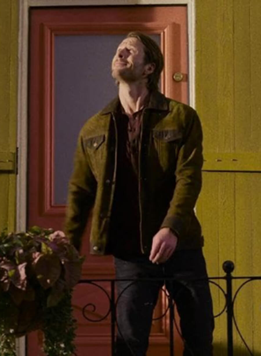 Harpoon Gary Johnson Inspired Brown Suede Leather Leather Jacket - Hit Man Style