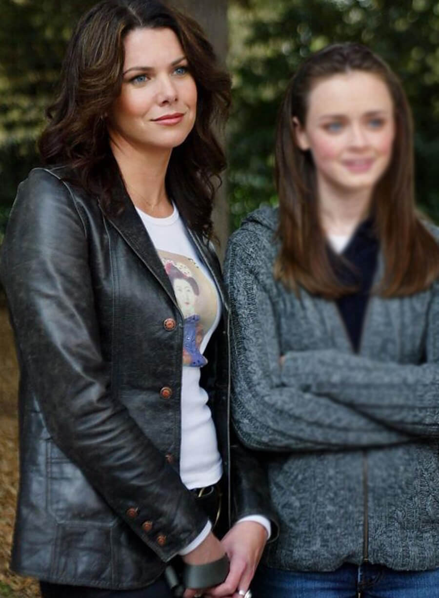 Harpoon Lorelai Gilmore Inspired Black Coat - Gilmore Girls Style
