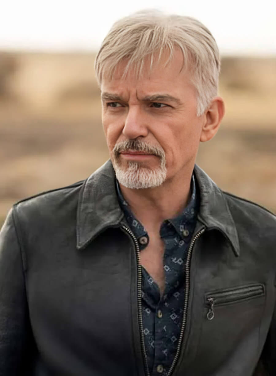 Harpoon Billy Mc Bride Inspired Black Leather Jacket - Goliath Style
