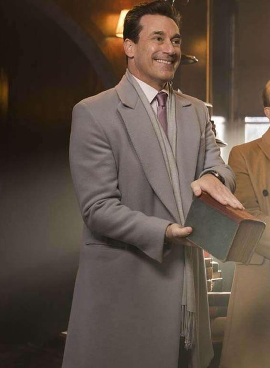 Harpoon Gabriel Inspired Off white Suit Fabric Coat - Good Omens Style