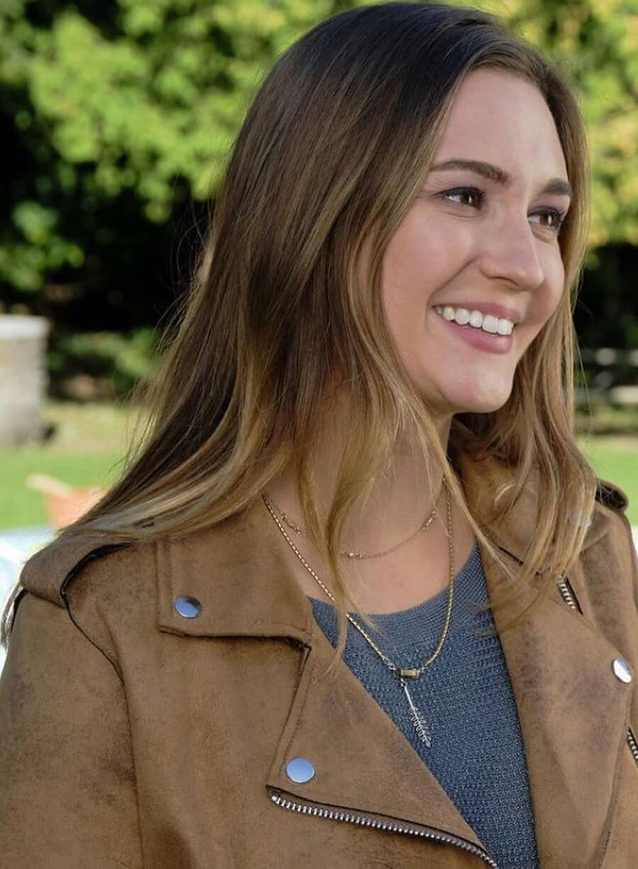 Harpoon Joy Harper Inspired Brown Leather Jacket - Good Witch S05 Style