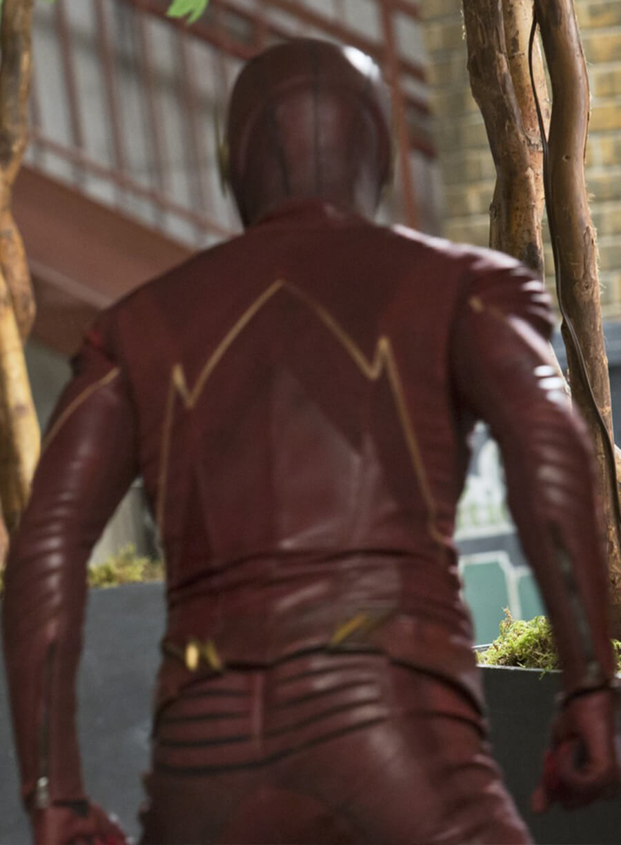 Harpoon Barry Allen Inspired Red Costume Jacket - The Flash Style