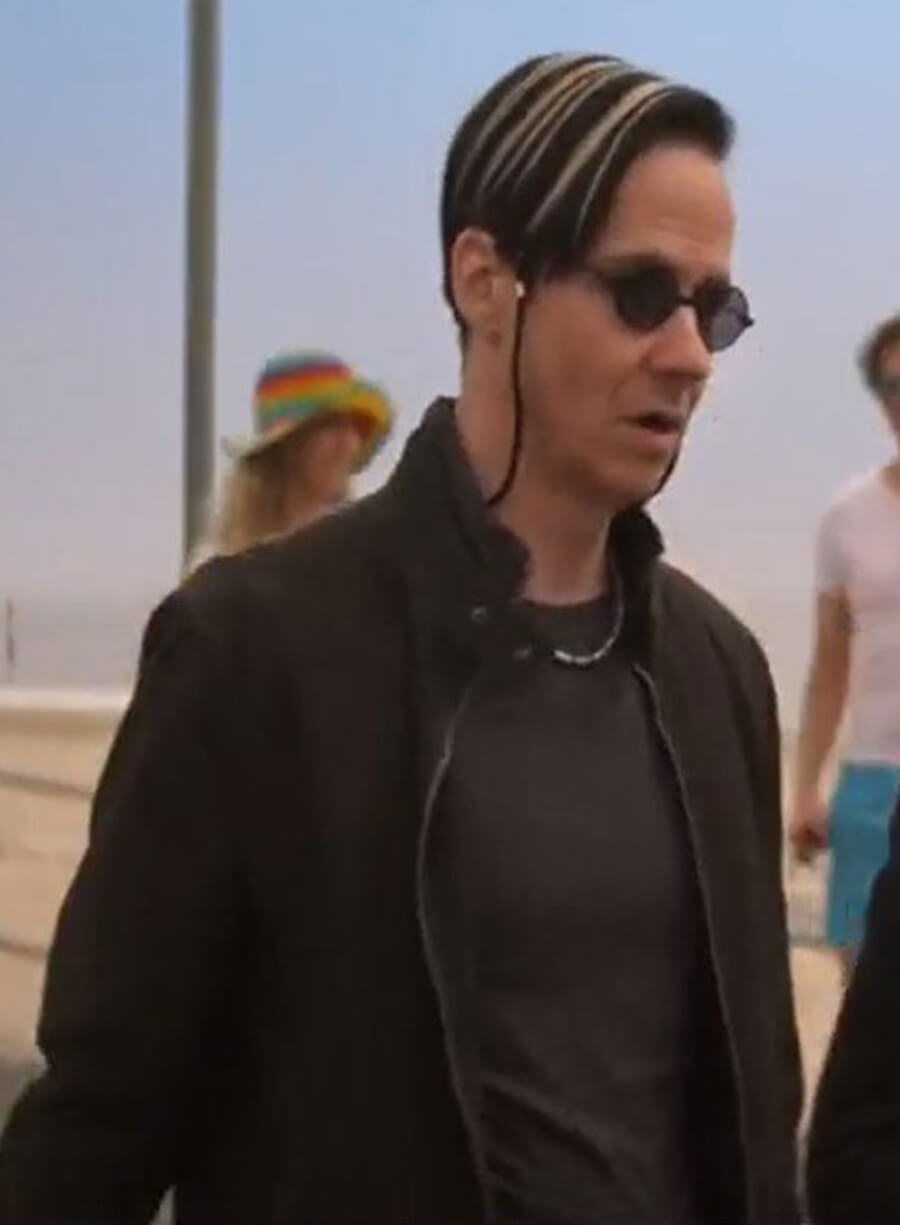 Harpoon Hal Carter Inspired Black Leather Jacket - The Sandman Style