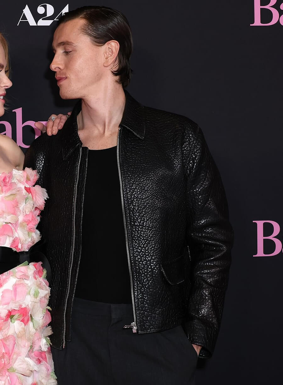 Harpoon Samuel Inspired Black Leather Jacket - Babygirl Style