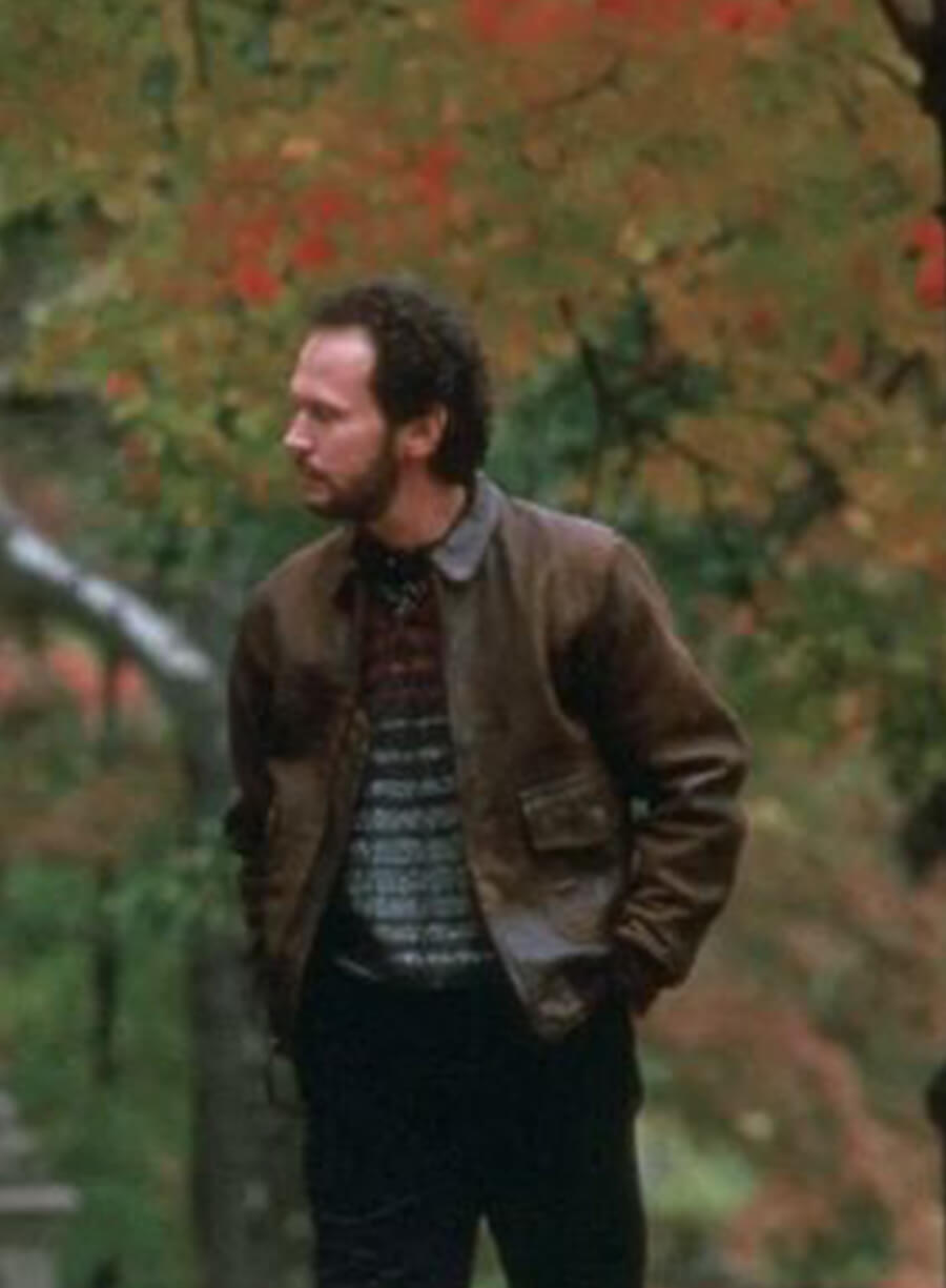 Harpoon Harry Burns Inspired Brown Leather Jacket - When Harry Met Sally Style