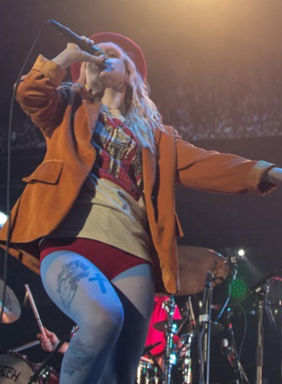 Harpoon Hayley Williams Orange Inspired Orange Coat