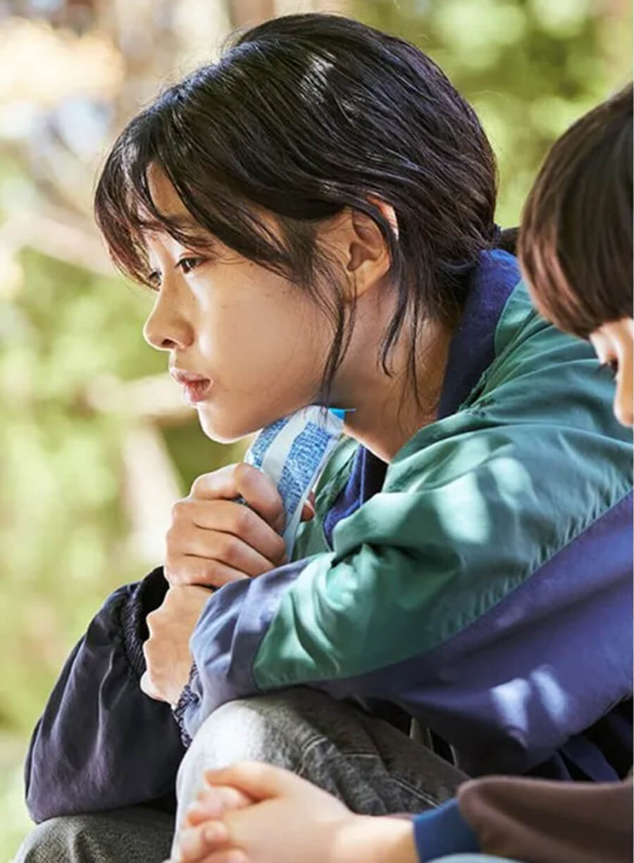Harpoon Jung Ho-yeon Inspired Blue and Green Cotton Fabric Cotton Jacket - Squid Game 2021 Style