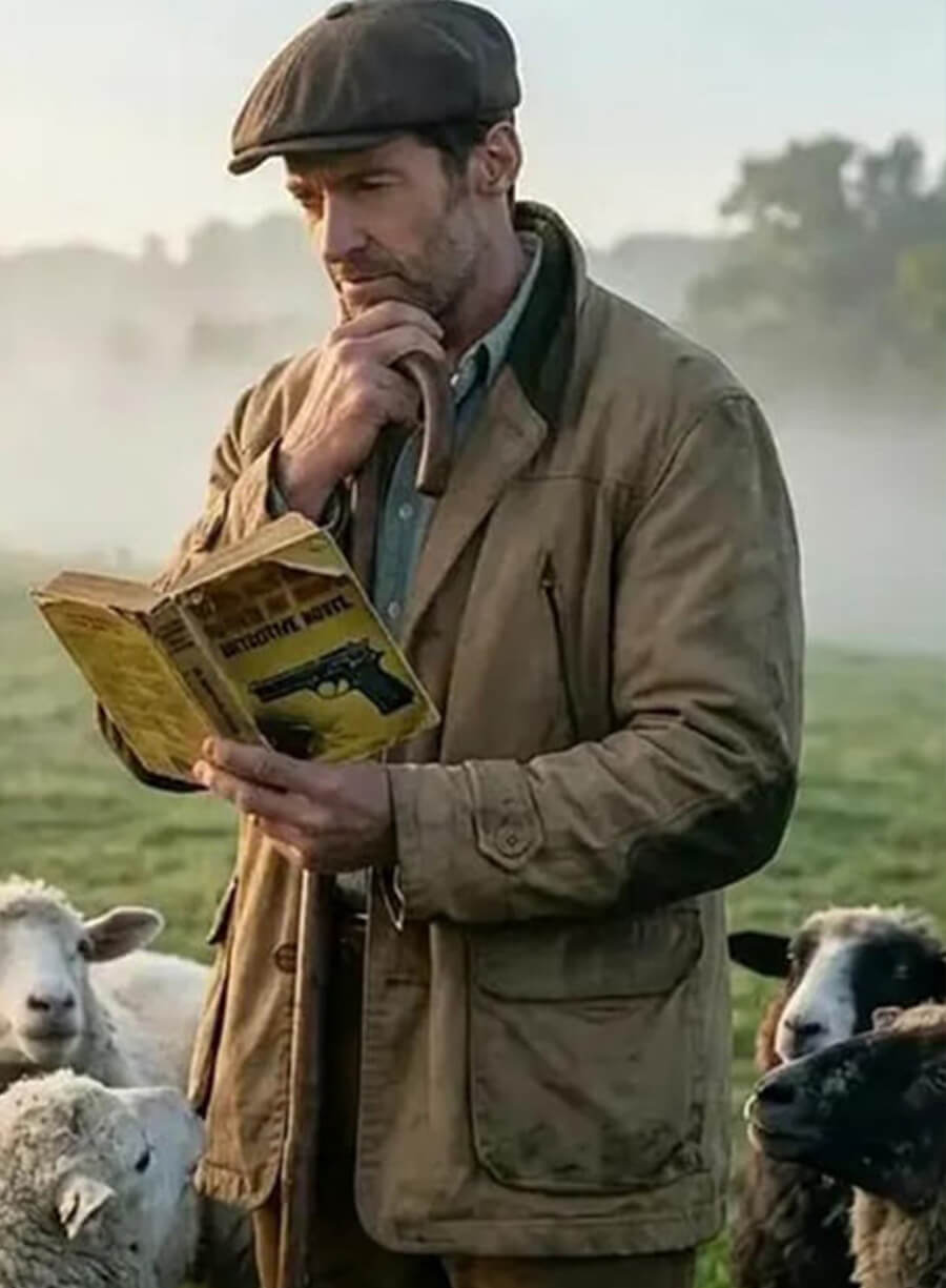 Harpoon George Hardy Inspired Brown Coat - The Sheep Detectives Style