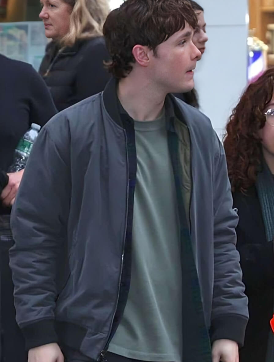 Harpoon Harrison Morgan Inspired Grey Bomber Jacket - Dexter Resurrection Style