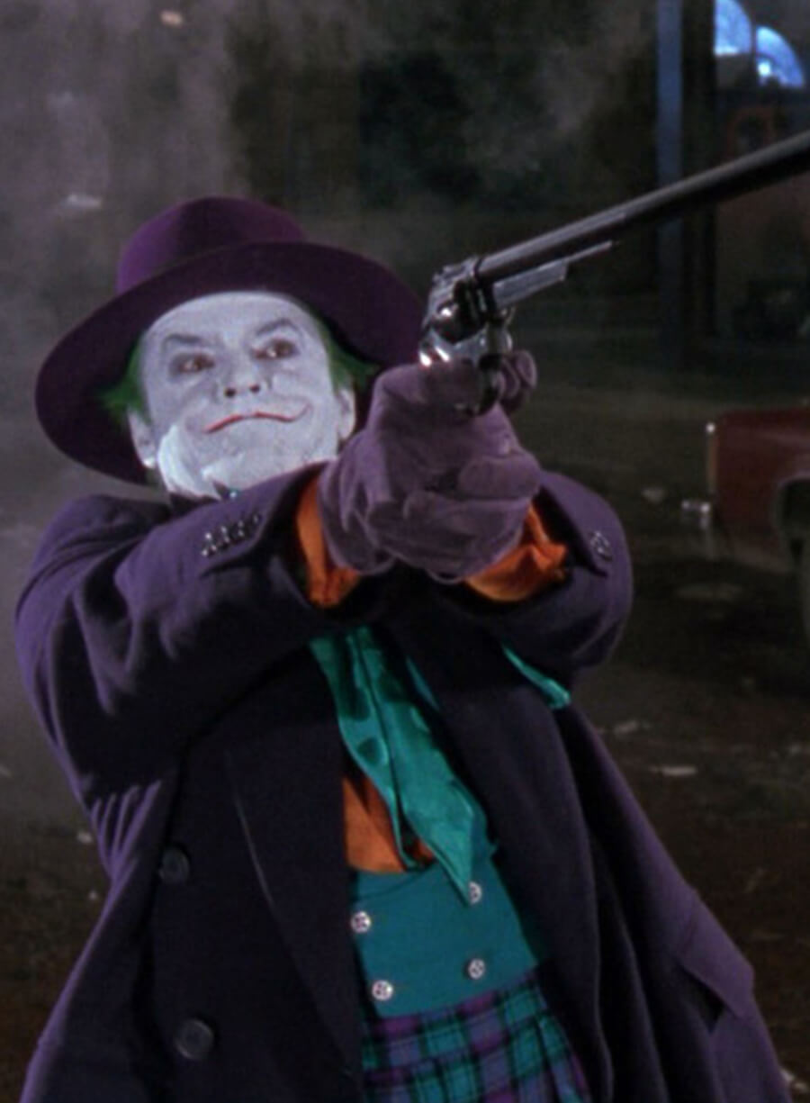 Harpoon Joker Inspired Purple Coat - Batman Style