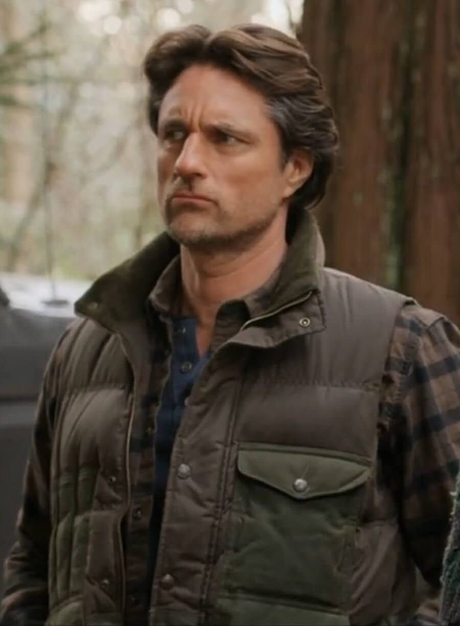 Harpoon Jack Sheridan Inspired Green Leather Jacket - Virgin River Style