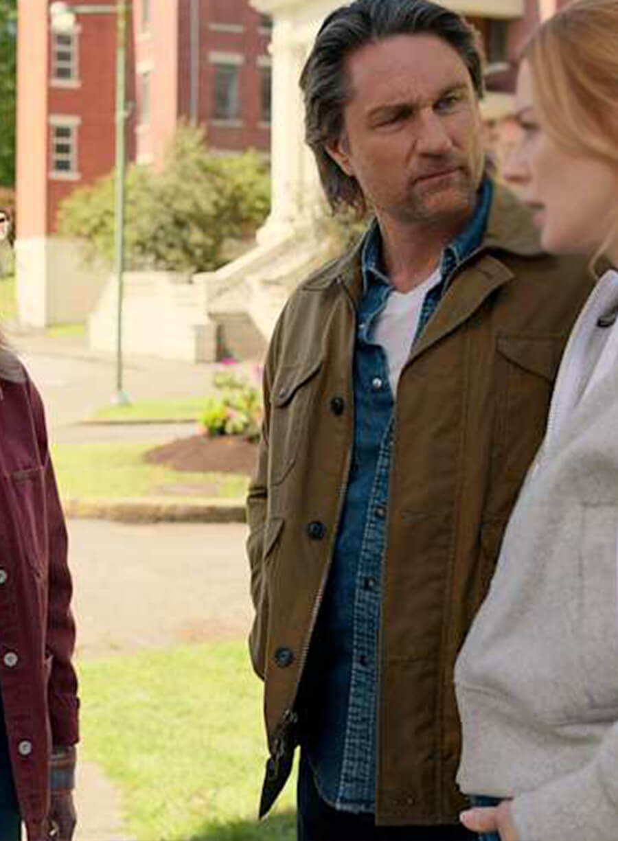Harpoon Jack Sheridan Inspired Brown Leather Jacket - Virgin River Season 6 Style