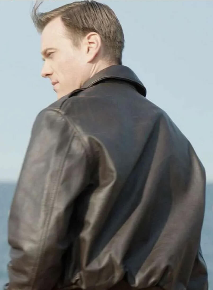 Harpoon Gene Lewis Inspired Brown Leather Jacket - Fog of War 2025 Style