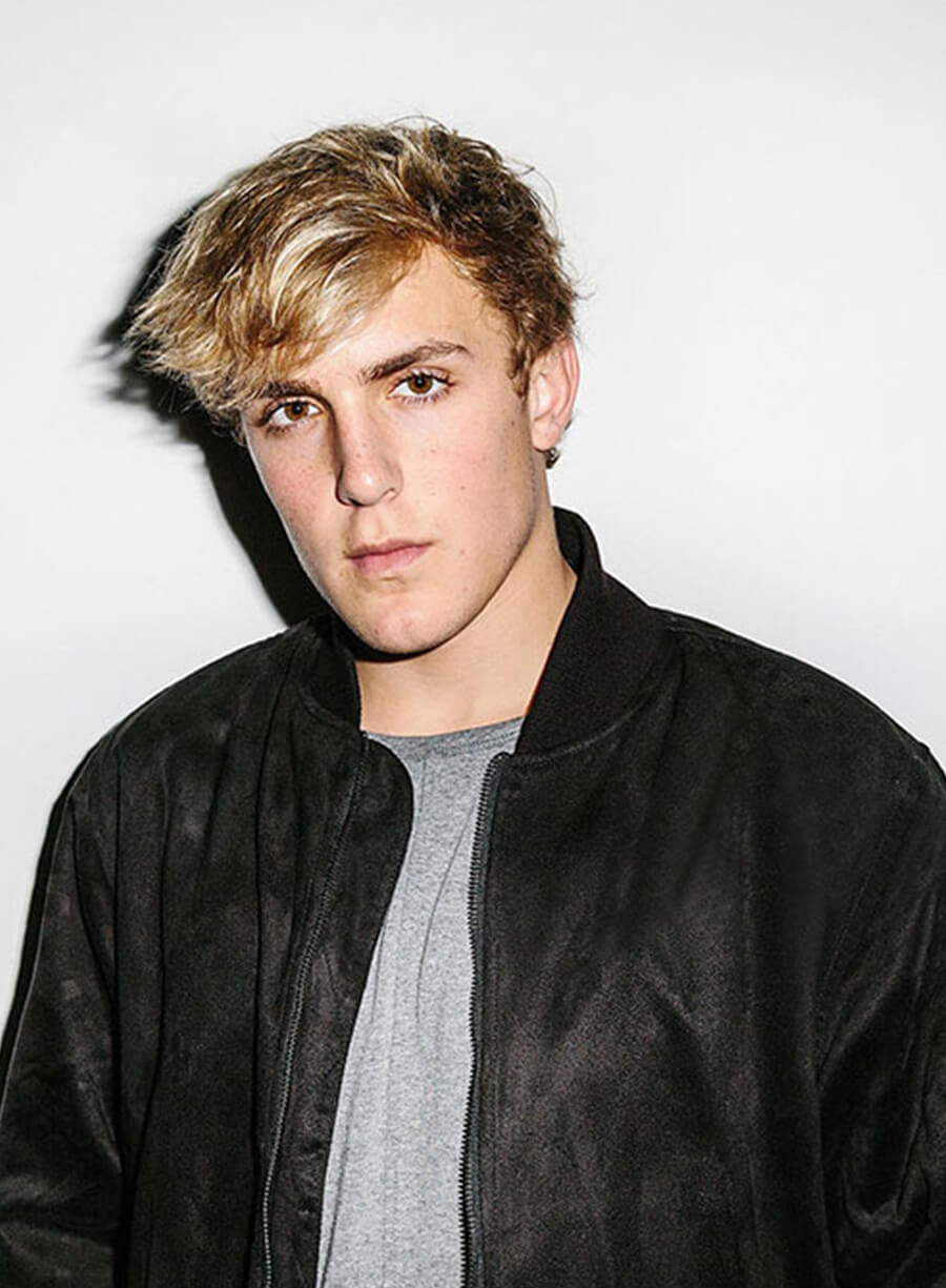 Harpoon Jake Paul Inspired Black Bomber Jacket - Jake Joseph Paul Style