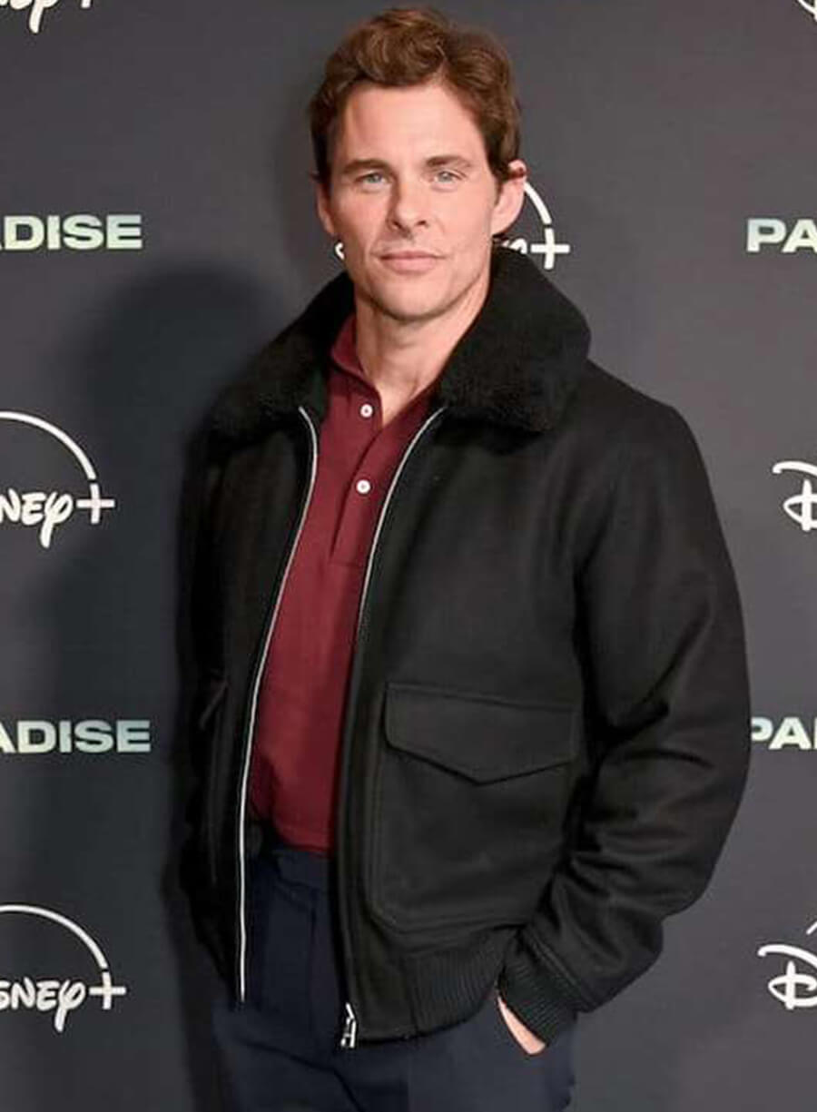 Harpoon Cal Bradford Inspired Black Bomber Jacket - Paradise 2025 Style