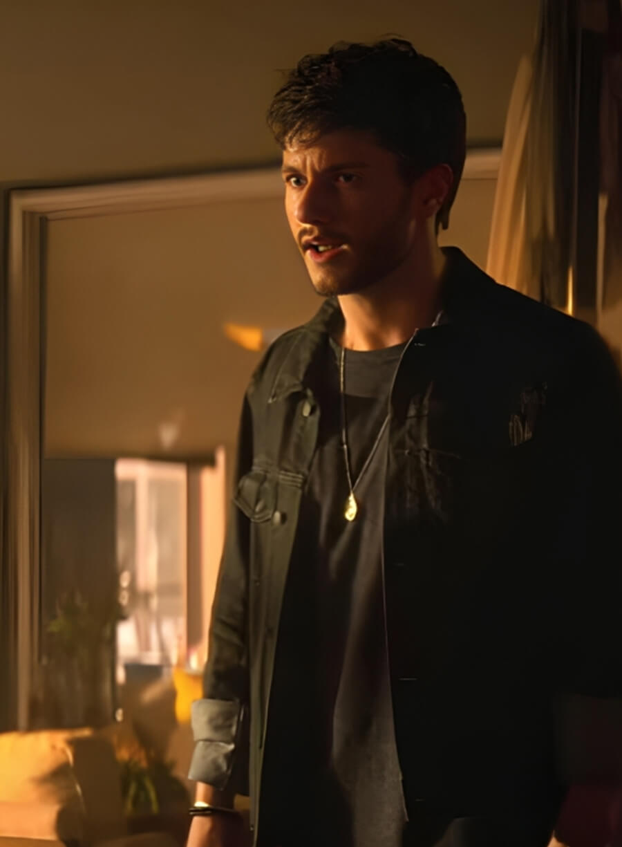 Harpoon James Scully Inspired Black Cotton Fabric Cotton Jacket - You Tv Series Style
