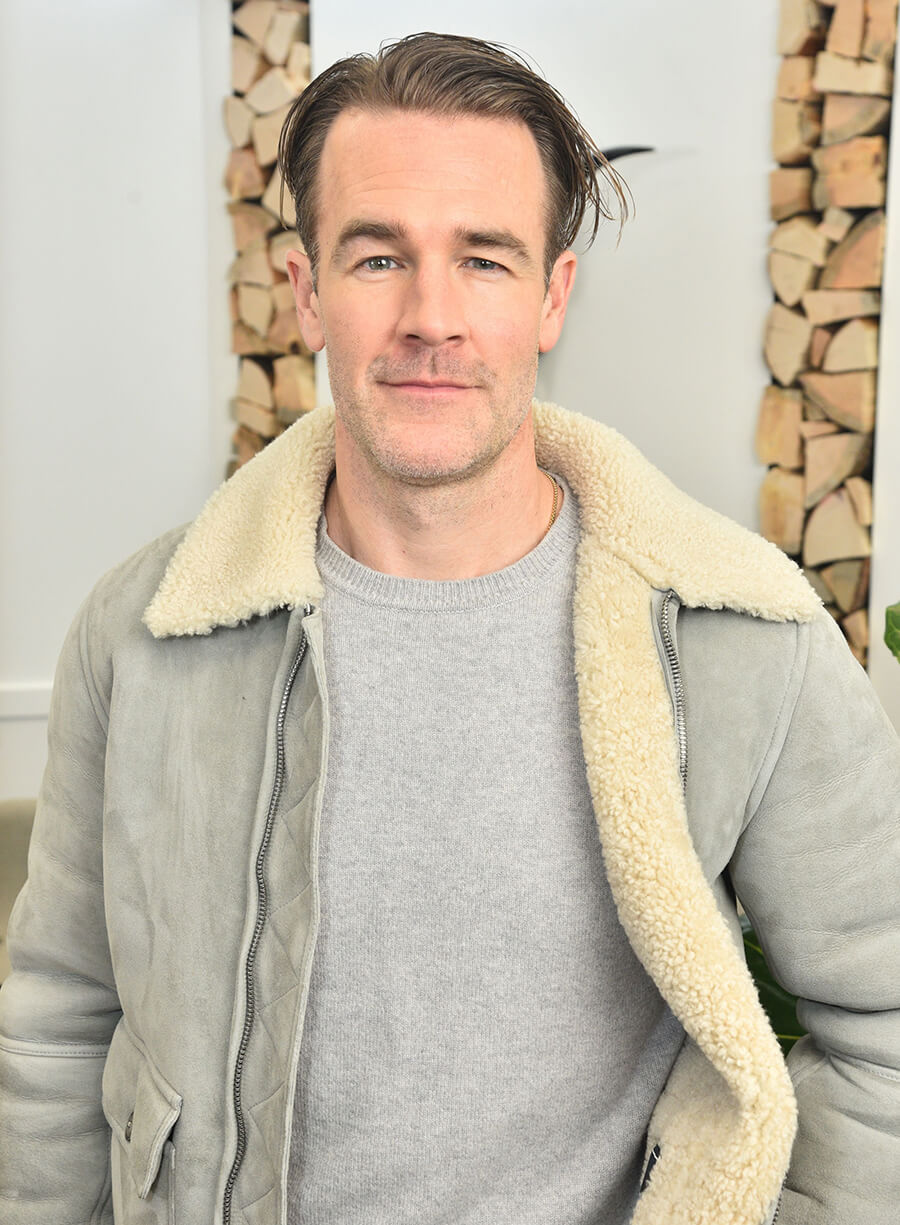 Harpoon James Van Der Beek Suede Inspired Grey Suede Leather Leather Jacket