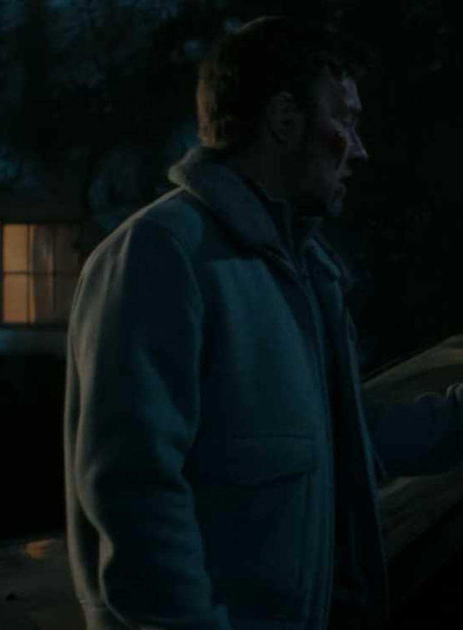 Harpoon Jason Dessen Inspired Grey Wool Jacket - Dark Matter 2024 Style