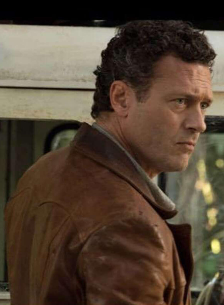 Harpoon Wyatt Price Inspired Brown Leather Jacket - The Man in the High Castle Style