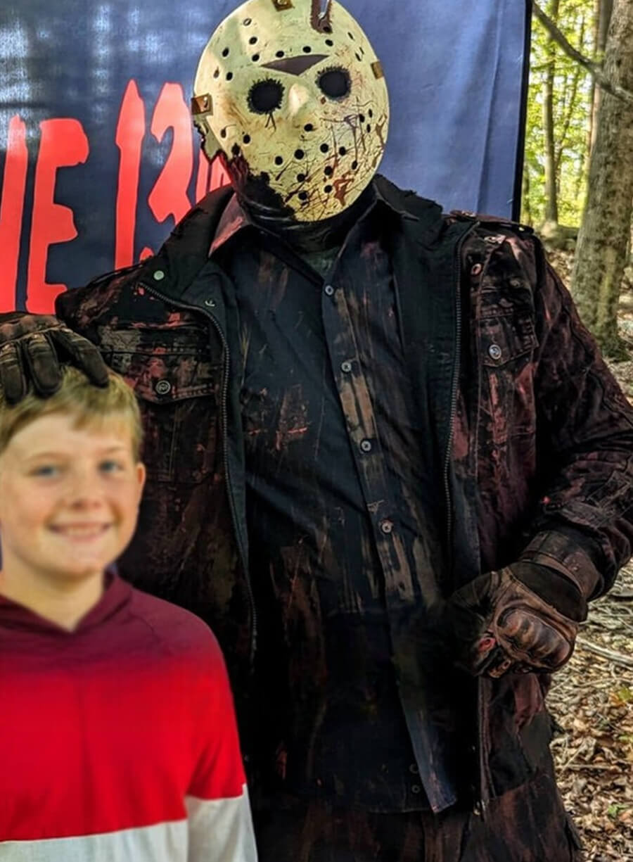Harpoon Jason Voorhees Inspired Same as Image Cotton Fabric Cotton Jacket - Friday the 13th: Blood Loss 2025 Style
