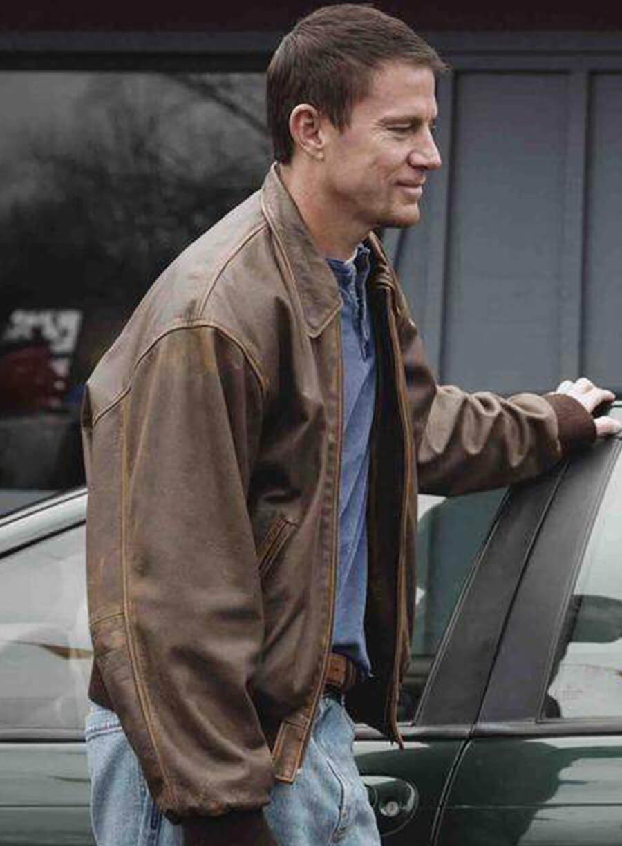 Harpoon Jeffrey Manchester Inspired Brown Real Leather Leather Jacket - Roofman 2025 Style