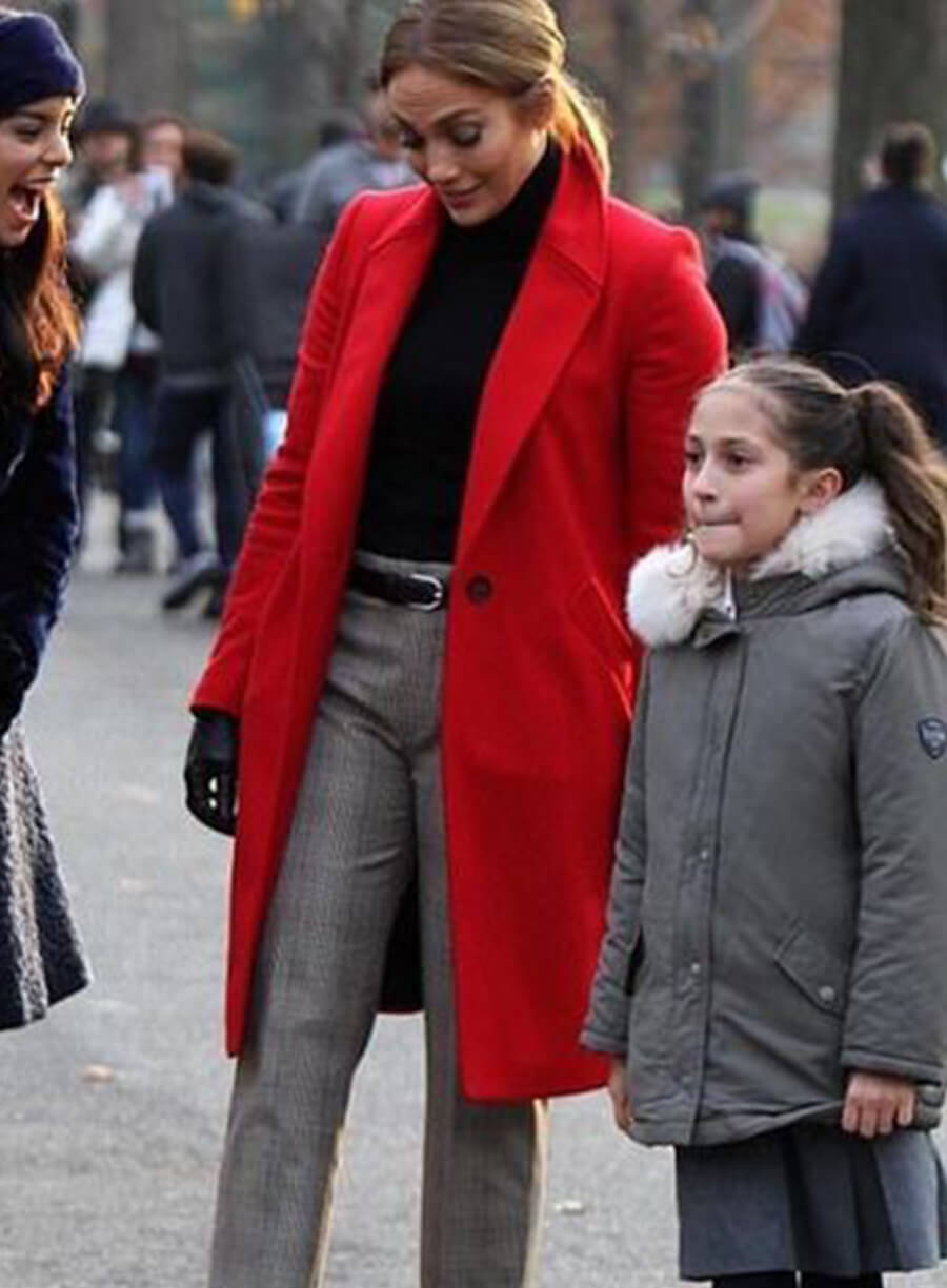Harpoon Jennifer Lopez Inspired Red Coat