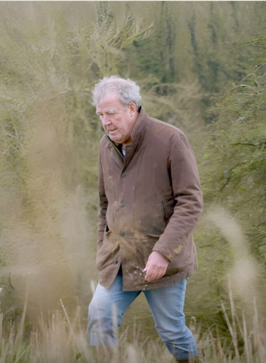 Harpoon Jeremy Clarkson Inspired Brown Cotton Fabric Cotton Jacket - Clarkson's Farm Tv Series Style