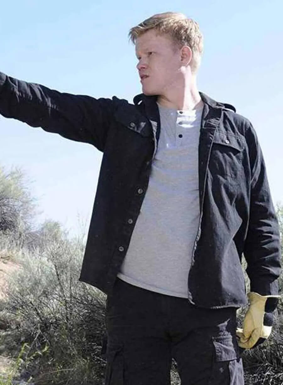 Harpoon Todd Alquist Inspired Black Cotton Fabric Cotton Jacket - Breaking Bad Style