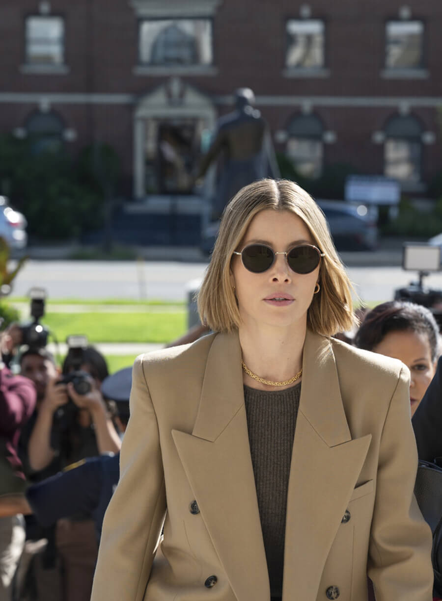 Harpoon Chloe Inspired Brown Wool Fabric Coat - The Better Sister Style