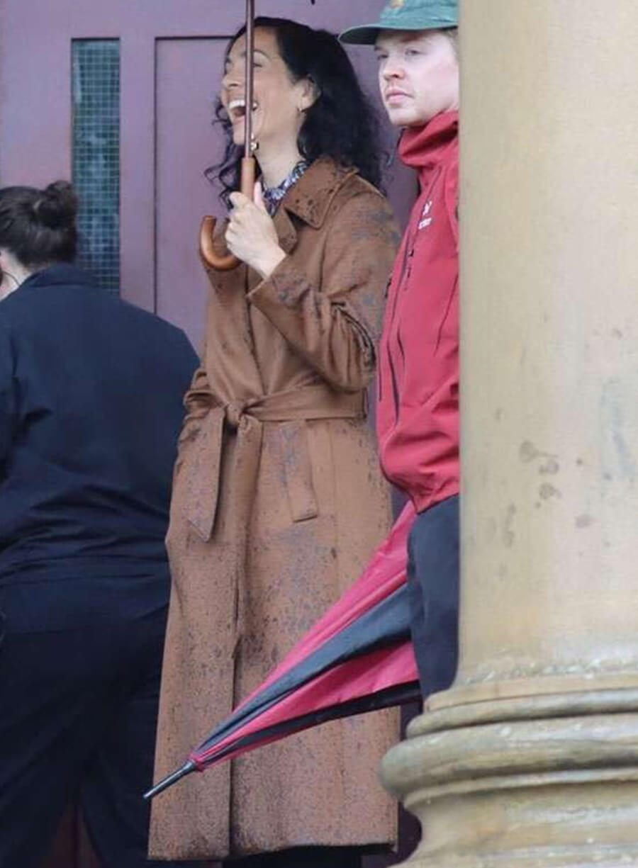 Harpoon Jessica Grundle Inspired Brown Coat - Clayface 2026 Style