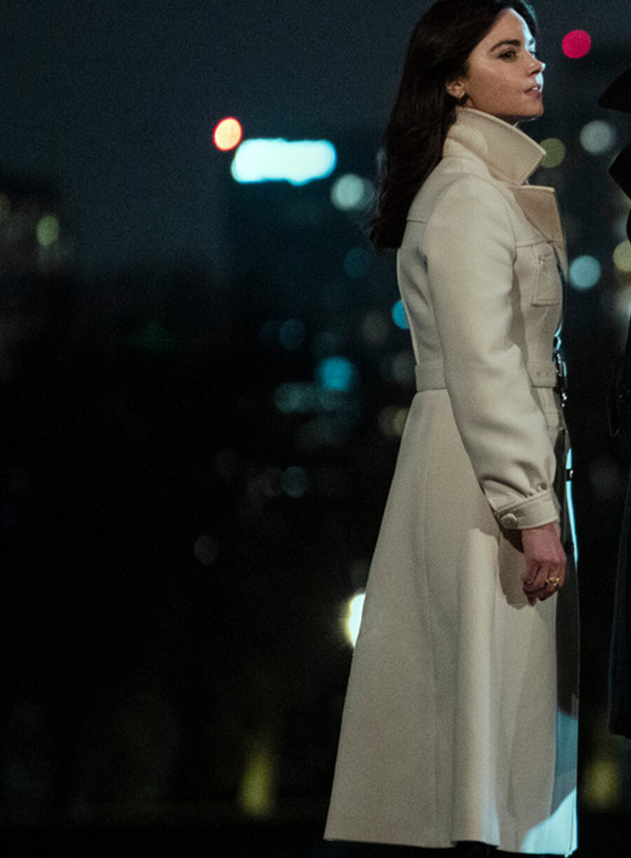 Harpoon Johanna Constantine Inspired White Coat - The Sandman Style