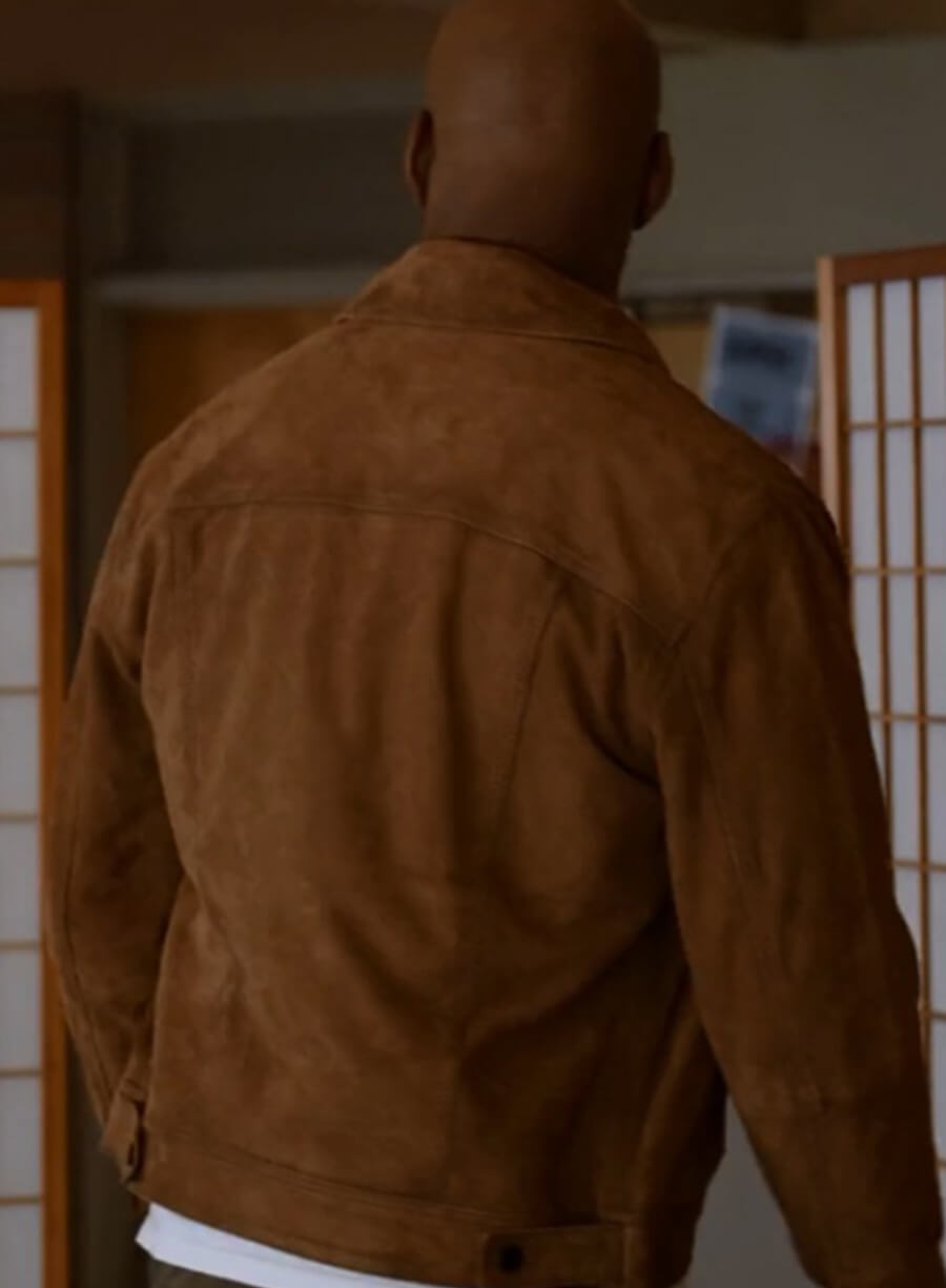 Harpoon John Middleton Inspired Brown Leather Jacket - Virgin River S05 Style