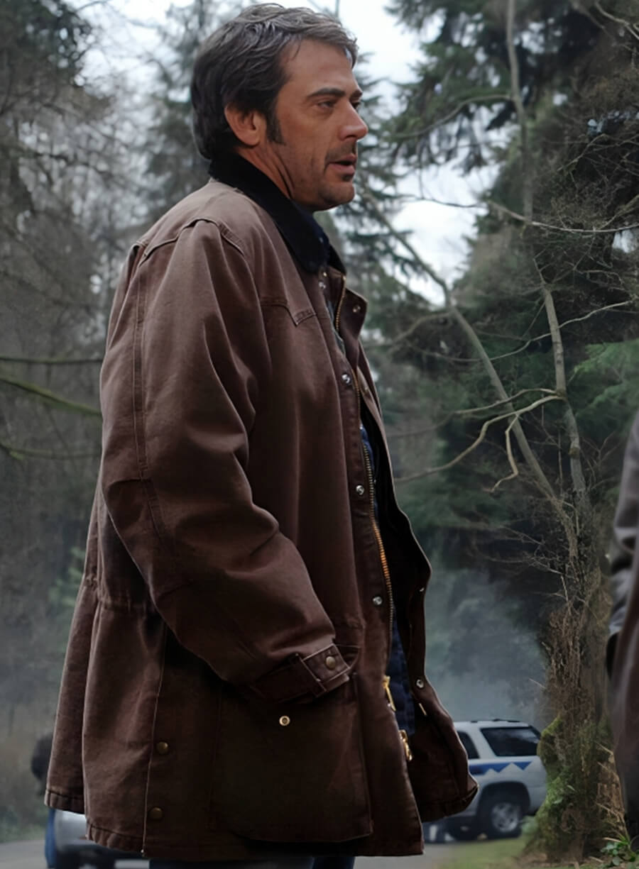 Harpoon John Winchester Inspired Brown Cotton Fabric Cotton Jacket - Supernatural Tv Series Style