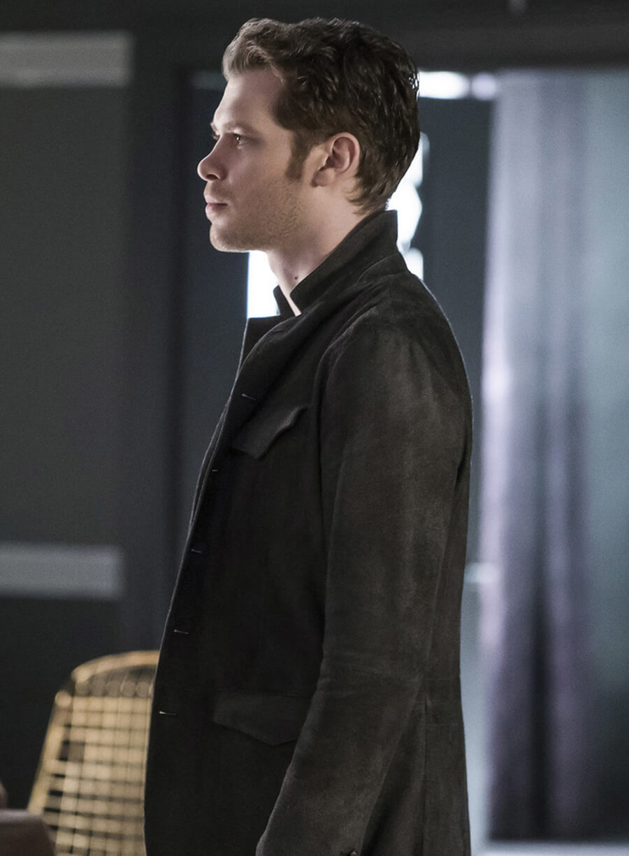 Harpoon Niklaus Mikaelson Inspired Black Leather Jacket - The Originals S03 Style