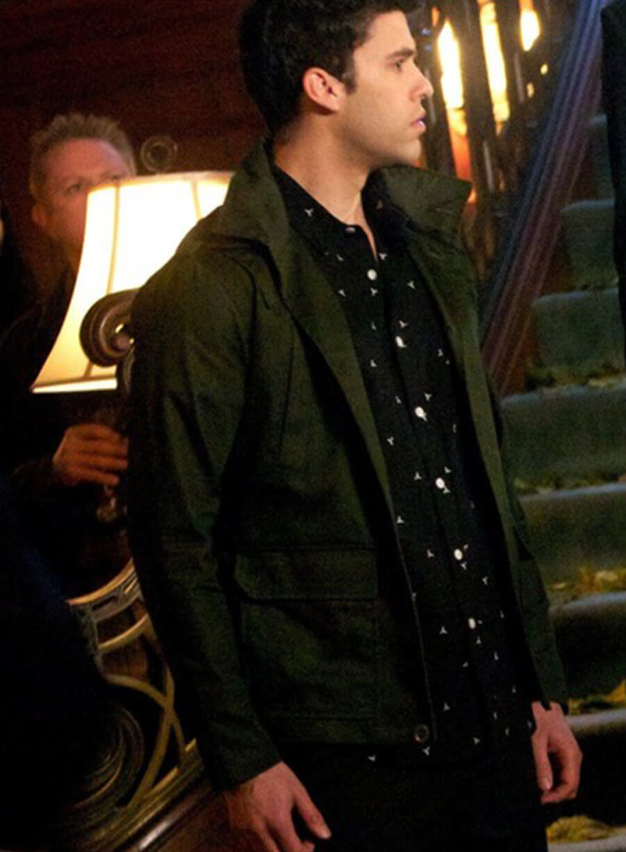 Harpoon Josh Rosza Inspired Green Cotton Jacket - The Originals Style