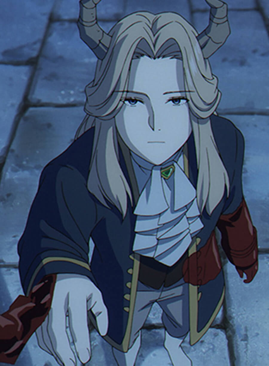 Harpoon Lugner Inspired Blue Coat - Frieren: Beyond Journey's End Style