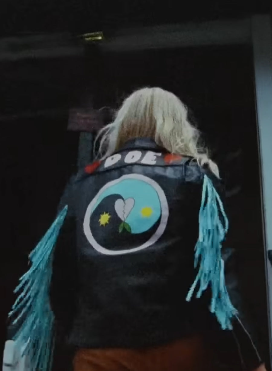 Harpoon Katy Perry Inspired Black Biker Jacket - Harleys In Hawaii Style