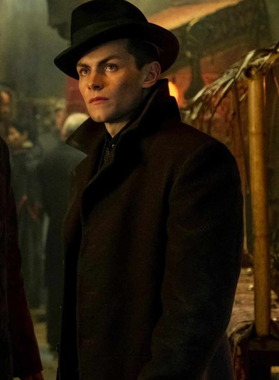 Harpoon Kaz Brekker Inspired Black Coat - Shadow And Bone Style