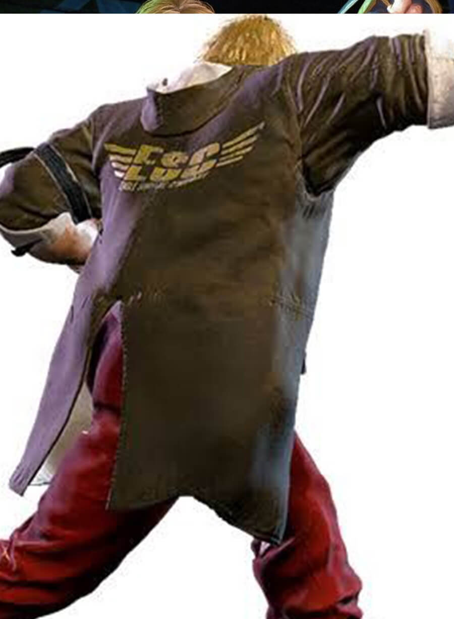 Harpoon Ken Masters Inspired Brown Hooded Jacket - Street Fighter 6 Style