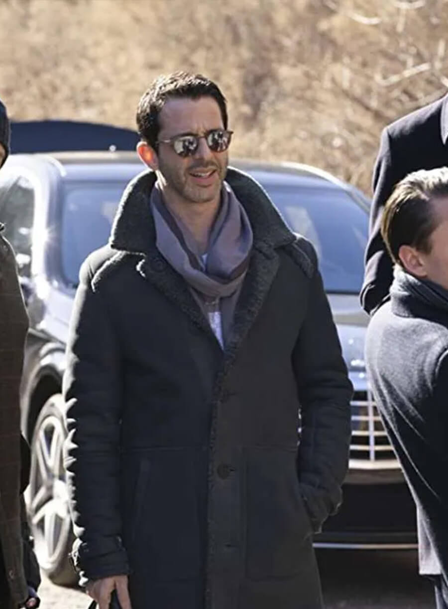 Harpoon Kendall Roy Inspired Grey Coat - Succession Style