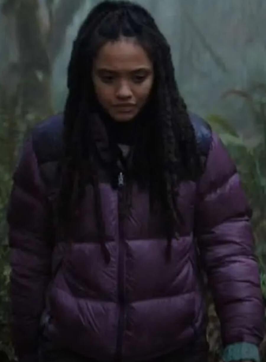 Harpoon May Inspired Purple Leather Jacket - Monarch Legacy Of Monsters Style